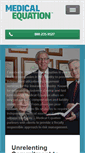 Mobile Screenshot of medicalequation.com